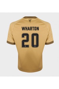 Crystal Palace Adam Wharton #20 Jalkapallovaatteet Vieraspaita 2025-26 Lyhythihainen